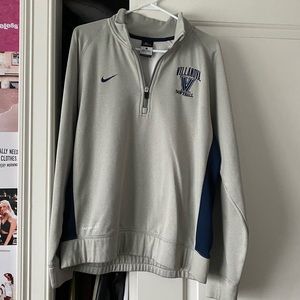Villanova softball half zip